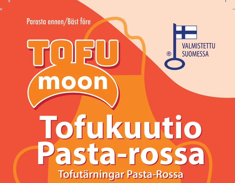 Tofukuutio Pasta-rossa pakkaus